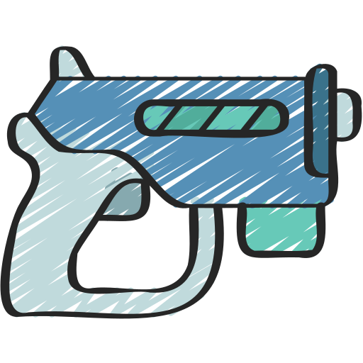 pistolet spatial Juicy Fish Sketchy Icône