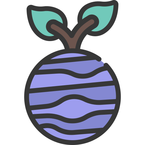 planet Juicy Fish Soft-fill icon