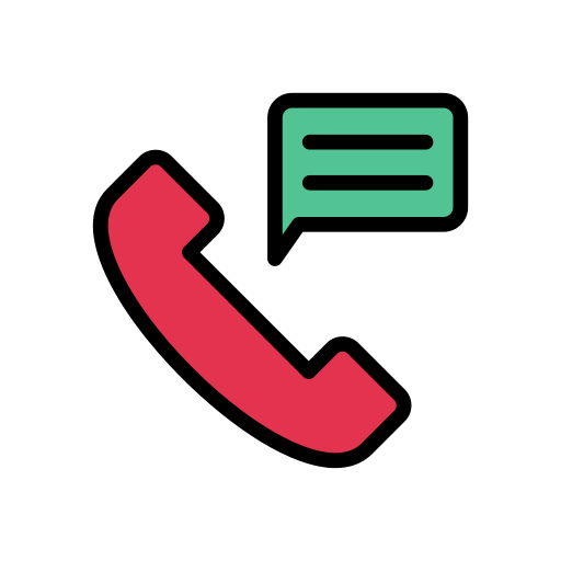 telefoongesprek Vector Stall Lineal Color icoon