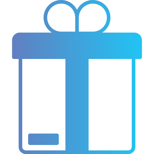 caja de regalo Generic Outline Gradient icono