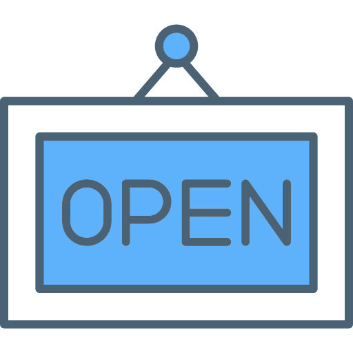 Open sign Generic Fill & Lineal icon