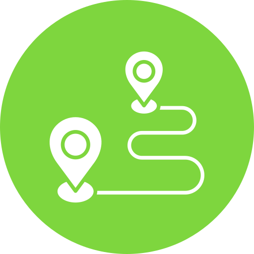 Route Generic Flat icon