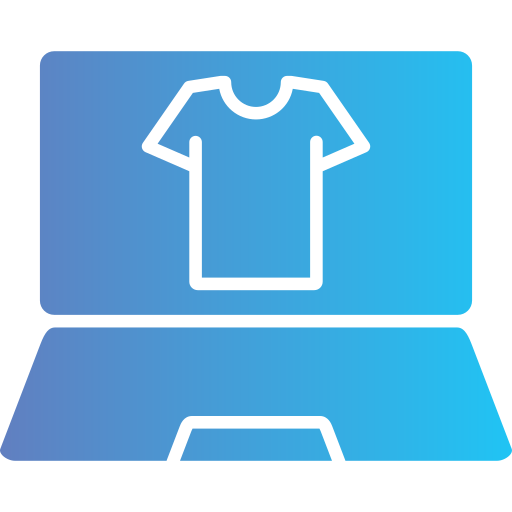Online shop Generic Flat Gradient icon