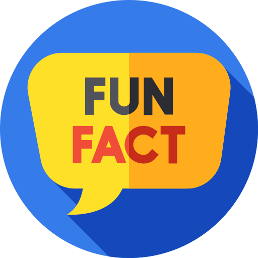 Fun fact Flat Circular Flat icon