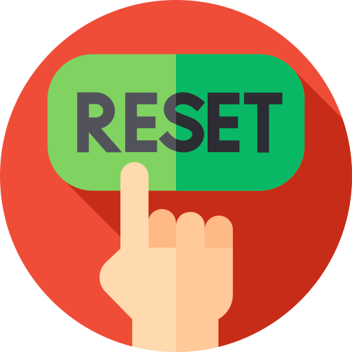 Reset Flat Circular Flat icon