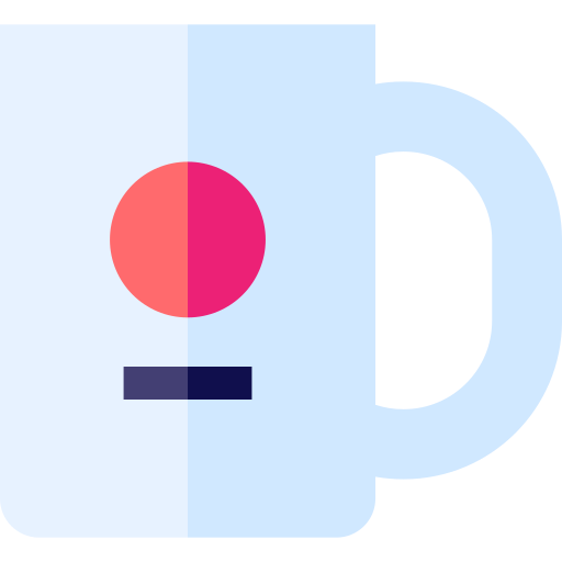 Mug Basic Straight Flat icon