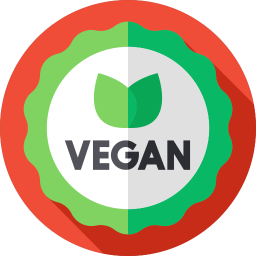 vegano Flat Circular Flat icono