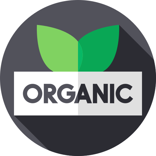 organiczny Flat Circular Flat ikona
