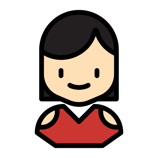 女優 Generic Outline Color icon