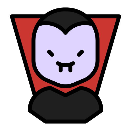 dracula Generic Outline Color icona
