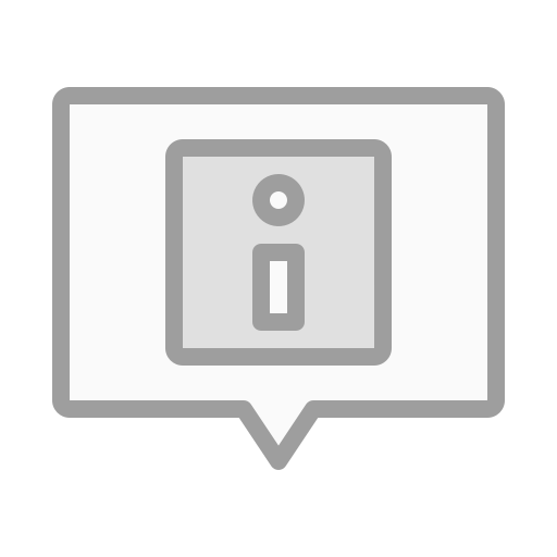 Information Generic Grey icon