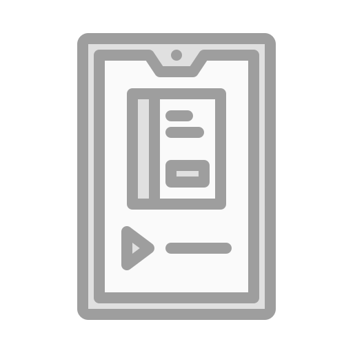 Online course Generic Grey icon