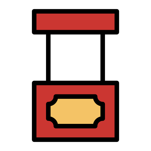 티켓박스 Generic Outline Color icon