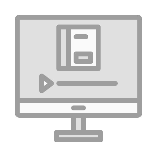 Online course Generic Grey icon