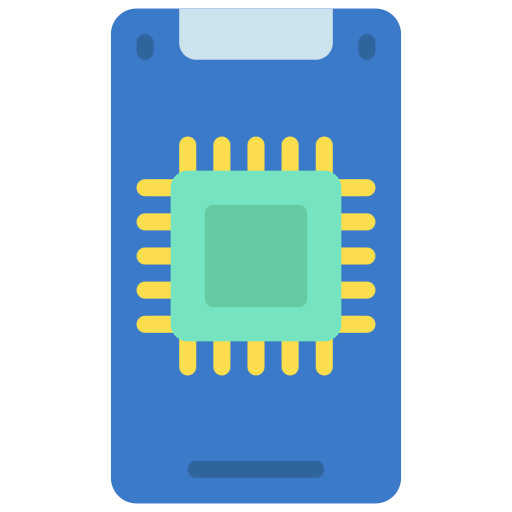 procesor Juicy Fish Flat ikona