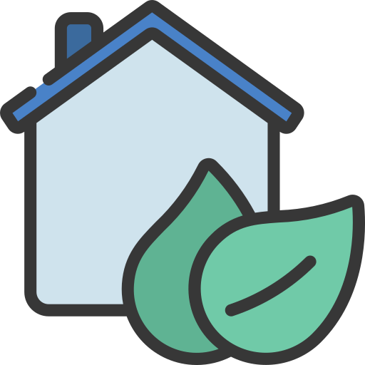 Eco house Juicy Fish Soft-fill icon