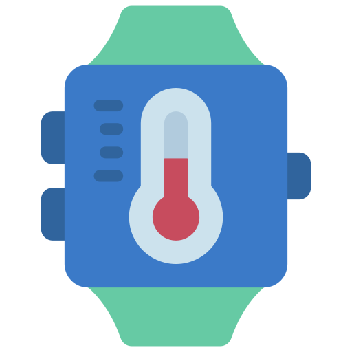 smartwatch Juicy Fish Flat icon