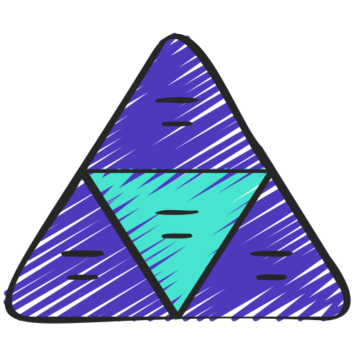 triangles Juicy Fish Sketchy Icône