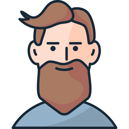 Man avatar Generic Outline Color icon