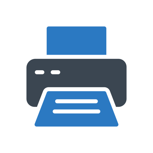 Printer Generic Blue icon