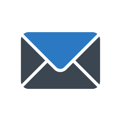 courrier Generic Blue Icône