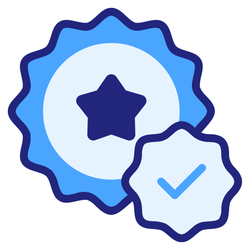 Badges Generic Blue icon