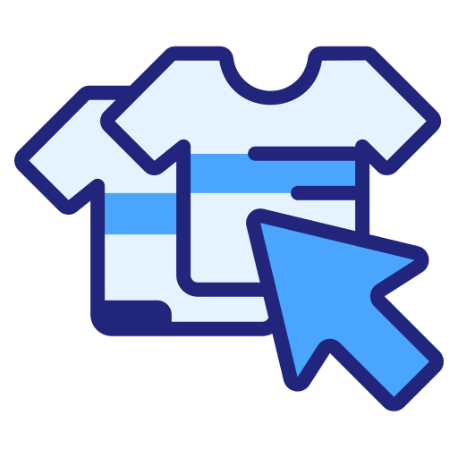 eコマース Generic Blue icon