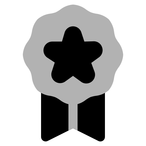 メダル Generic Grey icon