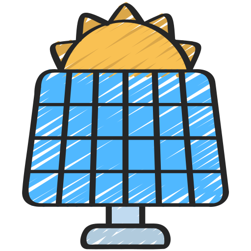 Énergie solaire Juicy Fish Sketchy Icône