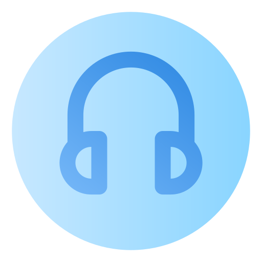 Headphone Generic Flat Gradient icon