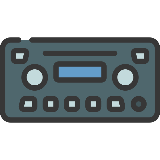 radio de coche Juicy Fish Soft-fill icono