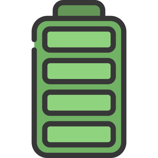 batterijniveau Juicy Fish Soft-fill icoon