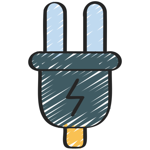 cable de energía Juicy Fish Sketchy icono