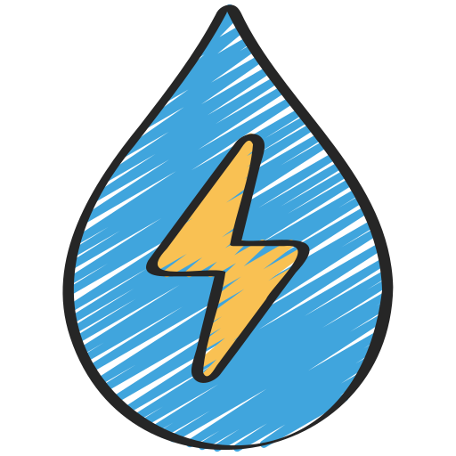 energía hidroeléctrica Juicy Fish Sketchy icono