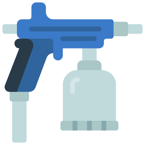 pistola de pintura en aerosol Juicy Fish Flat icono