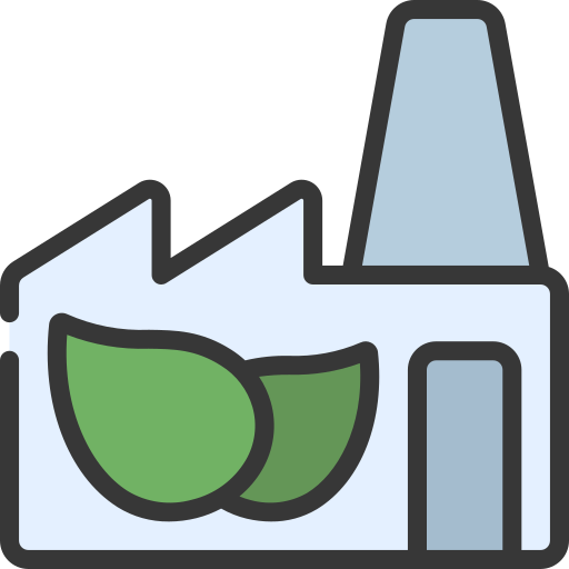 Green factory Juicy Fish Soft-fill icon