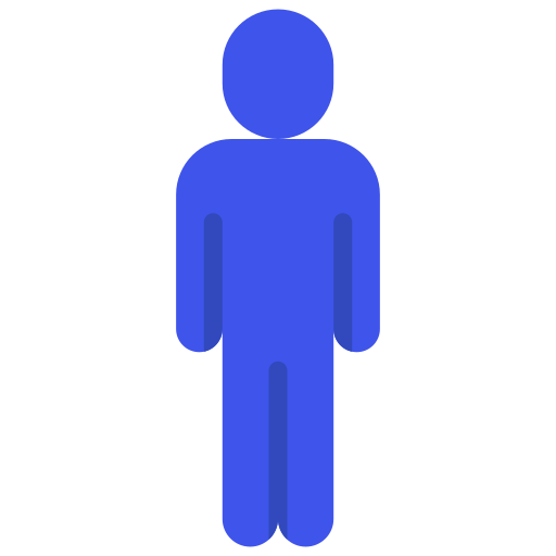 Person standing Juicy Fish Flat icon