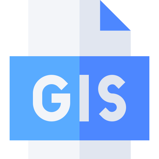 gis Basic Straight Flat ikona