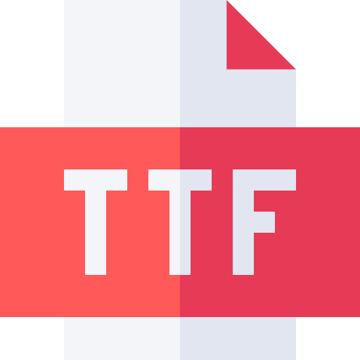 ttf Basic Straight Flat icono