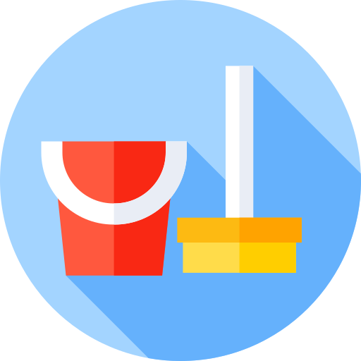 Cleaning Flat Circular Flat icon