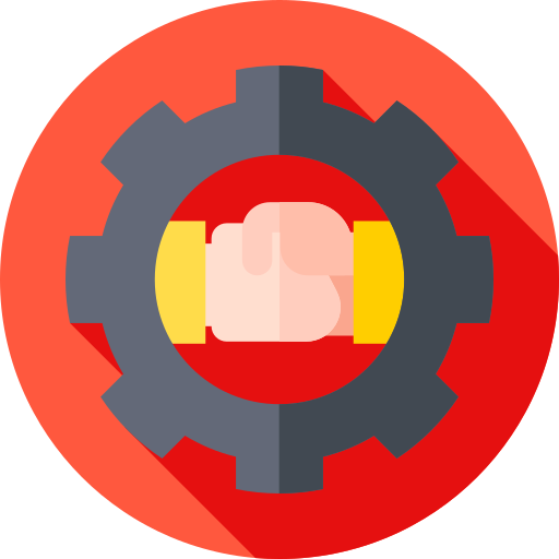 連合 Flat Circular Flat icon