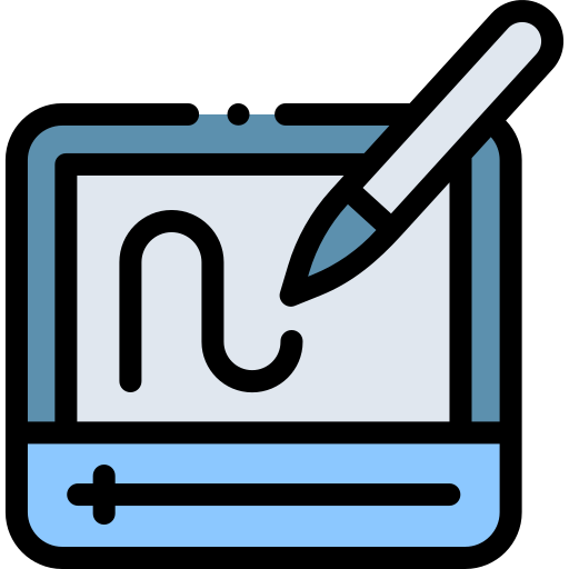 Telesketch Detailed Rounded Lineal color icon
