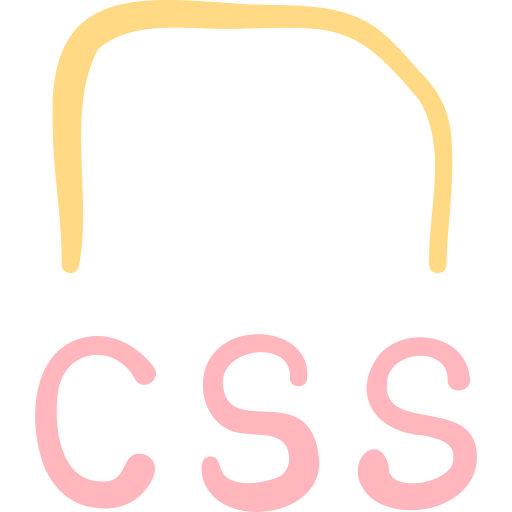 css Basic Hand Drawn Color icon