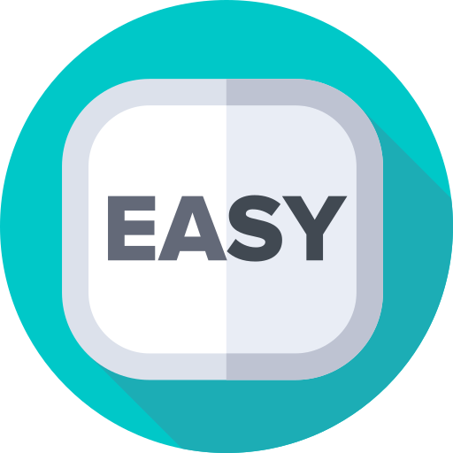 Easy Flat Circular Flat icon