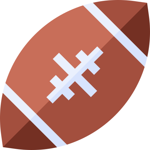 rugby Basic Straight Flat icon