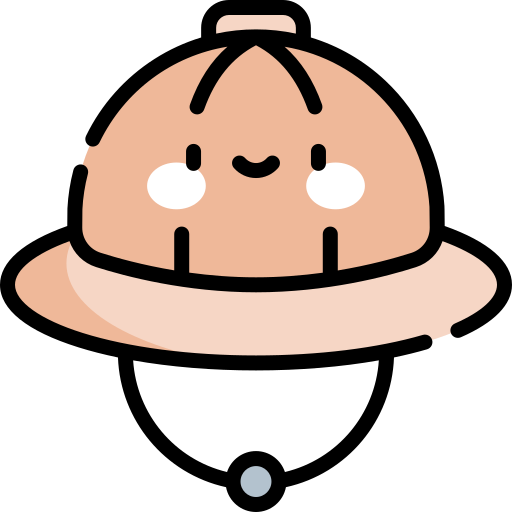 帽子 Kawaii Lineal color icon