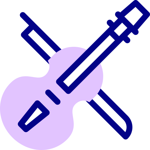viola Detailed Mixed Lineal color icon