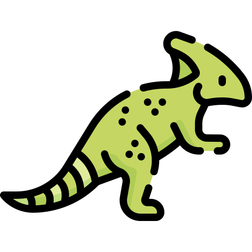 parasaurolophus Special Lineal color icono