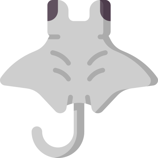 Manta ray Special Flat icon