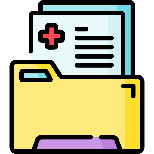folder medyczny Special Lineal color ikona
